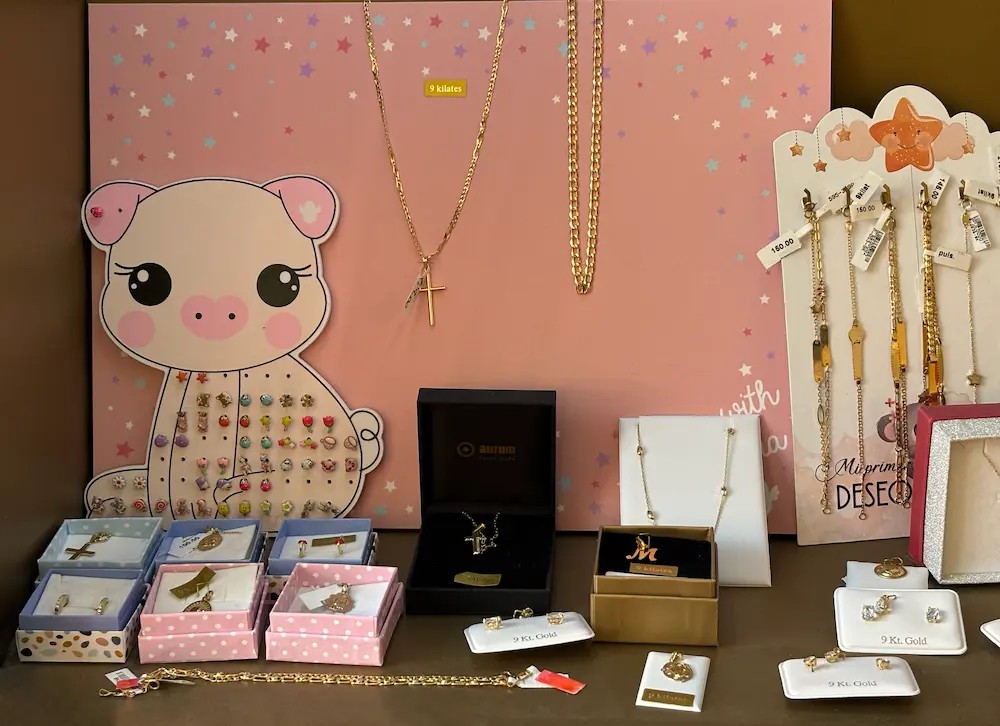 Joyería infantil para bautizo y comunión
