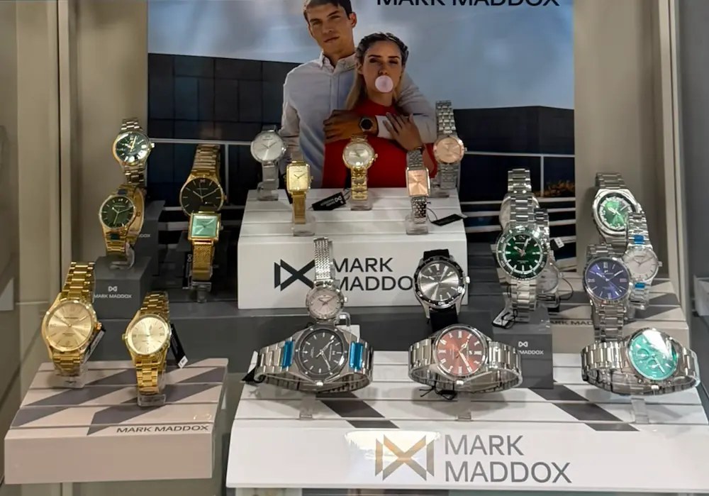 Expositor de Mark Maddox en Joies Aurum